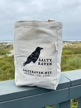 Load image into Gallery viewer, Salty Raven Canvas Tote Bag
