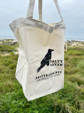 Load image into Gallery viewer, Salty Raven Canvas Tote Bag
