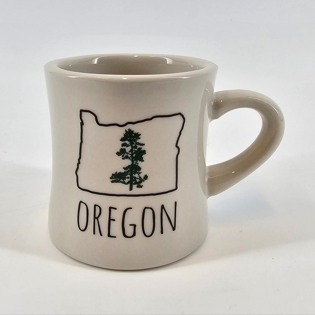 Oregon Pine 10oz 2 color Diners Mug