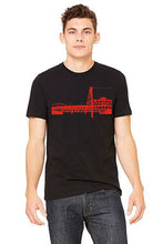 Load image into Gallery viewer, Portland Bridges *Limited Edition* T-Shirt - Unisex Black
