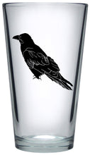 Load image into Gallery viewer, Perched Raven Pint Glass
