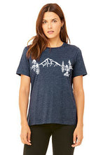 Load image into Gallery viewer, Mountain Forest *Limited Edition* T-Shirt - Women&#39;s Heather Navy

