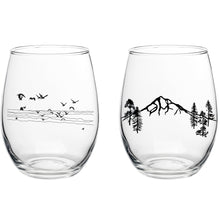 Load image into Gallery viewer, Hood To Coast Stemless Wine Sets
