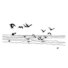 Load image into Gallery viewer, Seasons K Designs Seagull Beach Graphic
